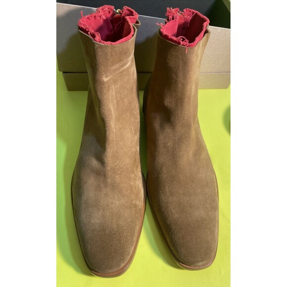 ZADIG & VOLTAIRE Brown suede high boots 44 $398 - Picture 1 of 8